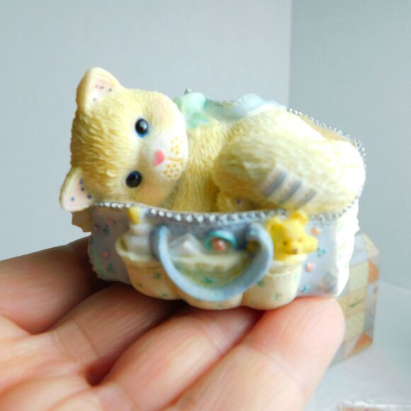 Calico Kittens Enesco Lot of 2 Kitty Figurines 826030A 488666A Boxed NEW NIB - Picture 6 of 14